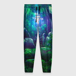 Брюки женские Дорога в храм, цвет: 3D-принт