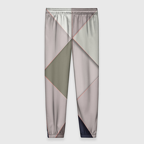 Женские брюки Треугольники / 3D-принт – фото 2
