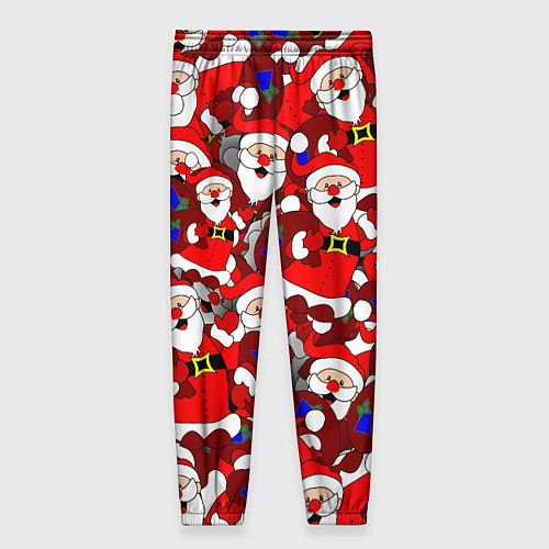 Женские брюки Русский Санта Клаус / 3D-принт – фото 2