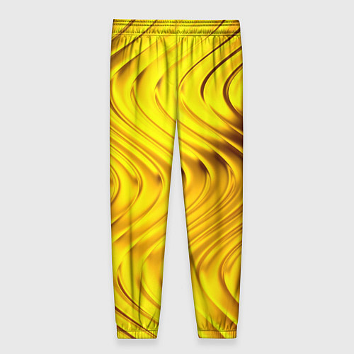 Женские брюки GOLD LINES / 3D-принт – фото 2