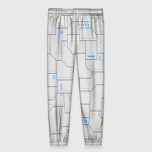 Женские брюки Супер броня Белая / 3D-принт – фото 2