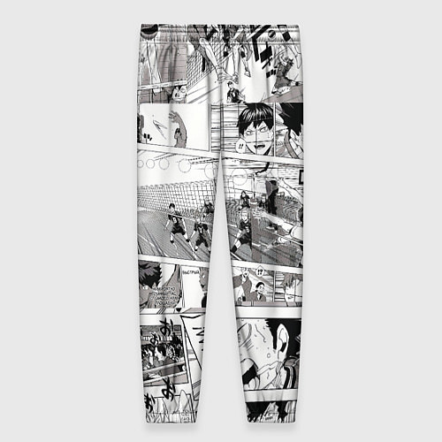 Женские брюки Haikyu / 3D-принт – фото 2