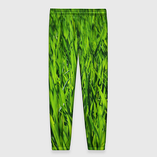 Женские брюки Трава / 3D-принт – фото 2