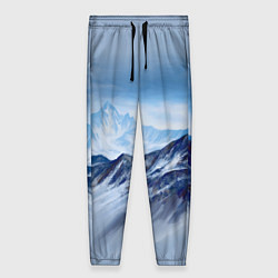 Женские брюки Серо-голубые горы