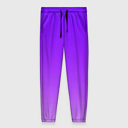 Женские брюки Фиолетовый космос