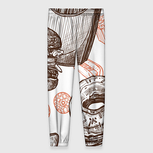 Женские брюки Вкусности / 3D-принт – фото 2