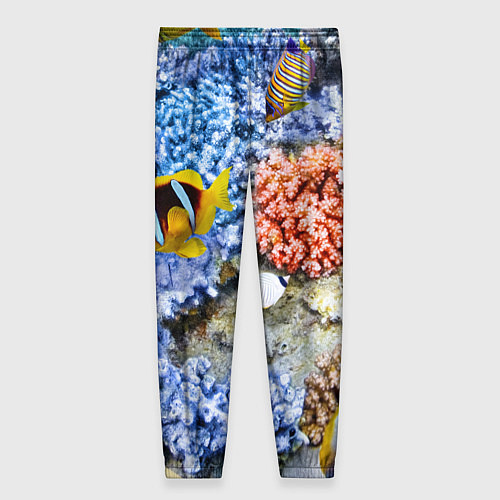 Женские брюки Морской мир / 3D-принт – фото 2