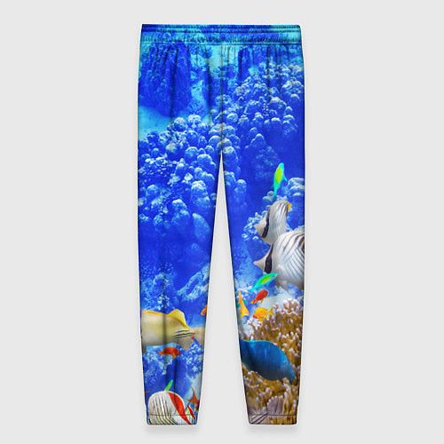 Женские брюки Морской мир / 3D-принт – фото 2