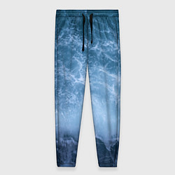Брюки женские Океан, цвет: 3D-принт