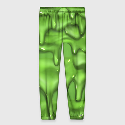 Женские брюки Green Slime / 3D-принт – фото 2