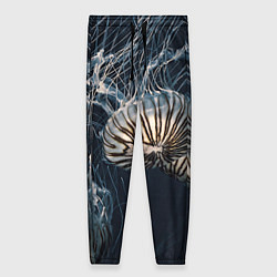 Женские брюки Рисунок медуза