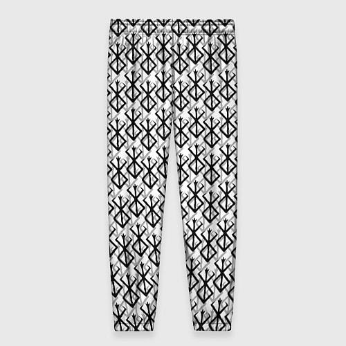Женские брюки Берсерк много логотипов / 3D-принт – фото 2