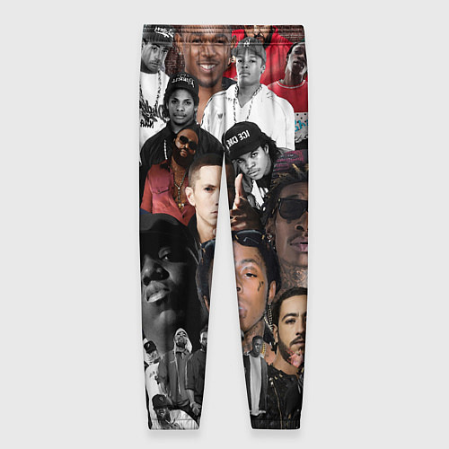 Женские брюки Короли Рэпа KING RAP / 3D-принт – фото 2