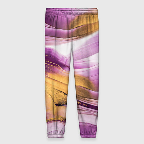 Женские брюки Наслоение красок / 3D-принт – фото 2