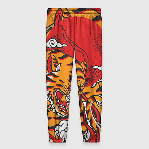 Женские брюки Год тигра / 3D-принт – фото 2