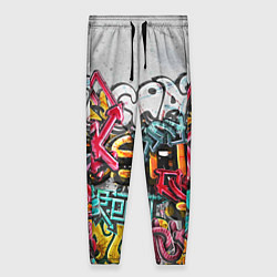 Женские брюки Graffiti on the wall