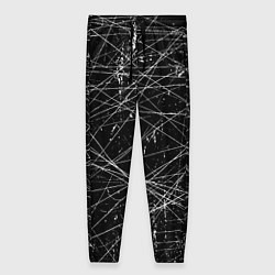 Брюки женские ТЕКСТУРА ГРАНЖ GRUNGE, цвет: 3D-принт