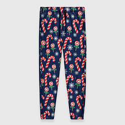 Брюки женские Christmas Candy, цвет: 3D-принт