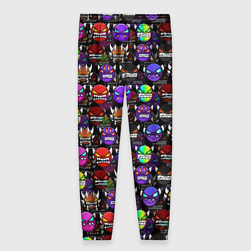 Женские брюки Geometry Dash: Heroes / 3D-принт – фото 2