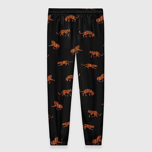 Женские брюки Тигры паттерн Tigers pattern / 3D-принт – фото 2