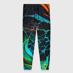 Брюки женские Огни большого города, цвет: 3D-принт