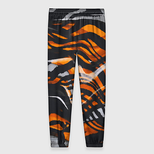 Женские брюки Окрас тигра / 3D-принт – фото 2
