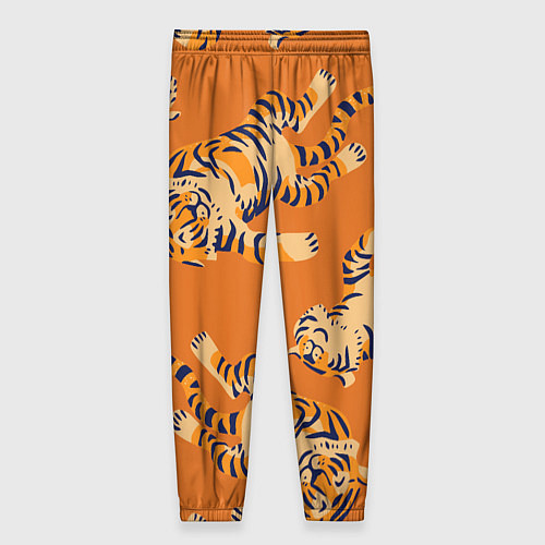 Женские брюки Тигр паттерн / 3D-принт – фото 2