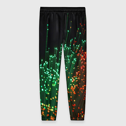 Женские брюки Неоновые светящиеся палочки / 3D-принт – фото 2