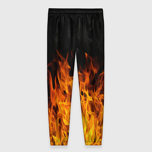 Женские брюки Lamborghini пламя огня / 3D-принт – фото 2