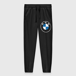 Женские брюки BMW LOGO CARBON ЧЕРНЫЙ КАРБОН