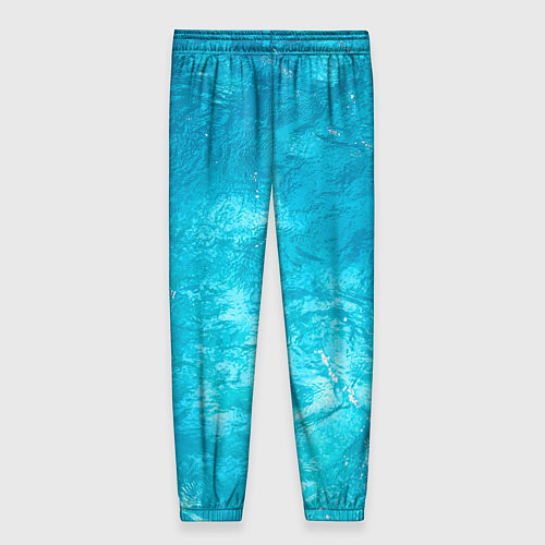 Женские брюки Голубой океан Голубая вода / 3D-принт – фото 2