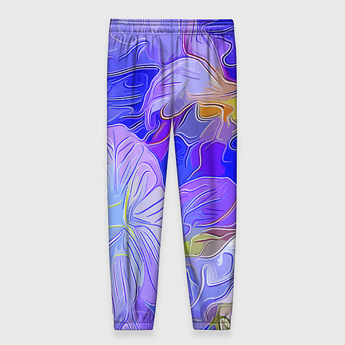 Женские брюки Fashion flowers pattern / 3D-принт – фото 2