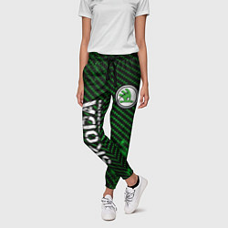 Брюки женские SKODA Skoda Pro Racing - Арт, цвет: 3D-принт — фото 2