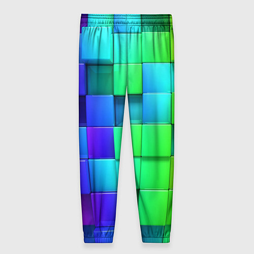 Женские брюки Color geometrics pattern Vanguard / 3D-принт – фото 2