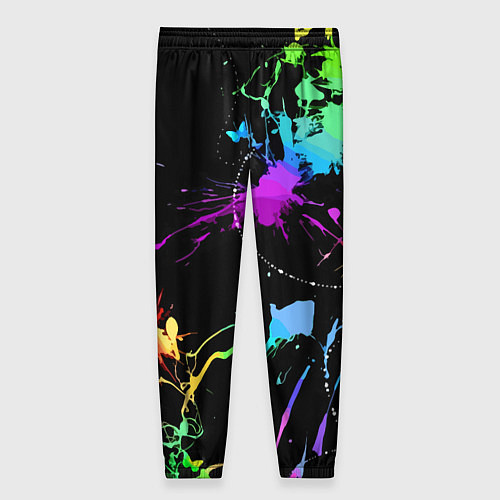 Женские брюки Neon vanguard fashion pattern / 3D-принт – фото 2