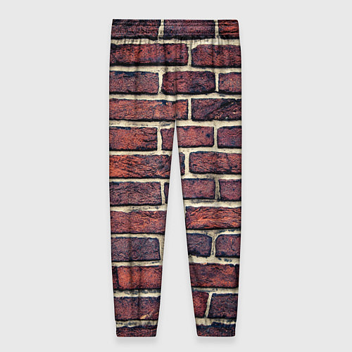 Женские брюки Brick Wall / 3D-принт – фото 2