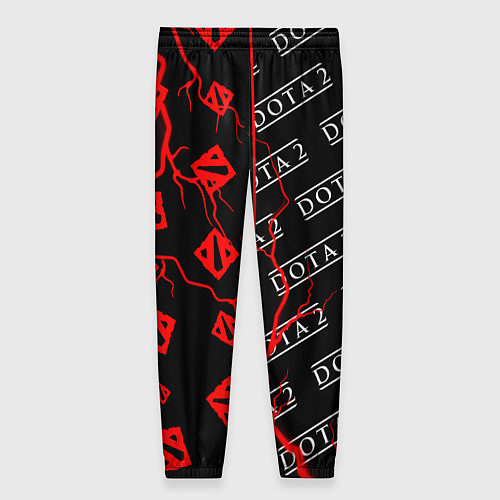 Женские брюки DOTA 2 Молнии Паттерны / 3D-принт – фото 2