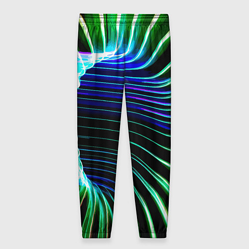 Женские брюки Portal Fashion pattern Neon / 3D-принт – фото 2