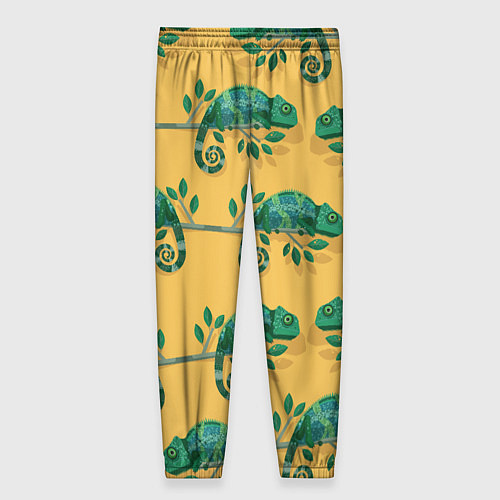 Женские брюки Хамелеон принт / 3D-принт – фото 2