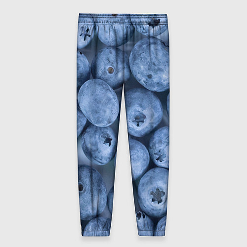 Женские брюки Голубика - фон / 3D-принт – фото 2