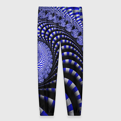 Женские брюки Неоновая спираль Абстракция Neon Spiral Abstractio / 3D-принт – фото 2