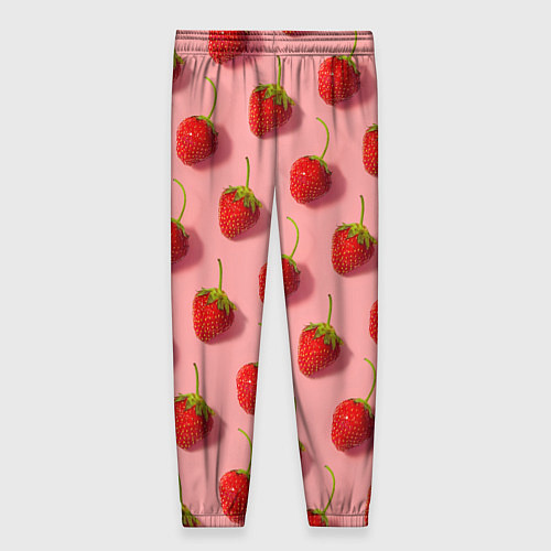 Женские брюки Strawberry Pattern / 3D-принт – фото 2