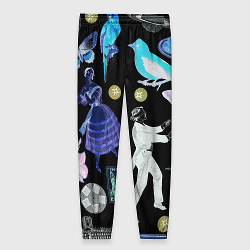 Женские брюки Underground pattern Fashion 2077 / 3D-принт – фото 2