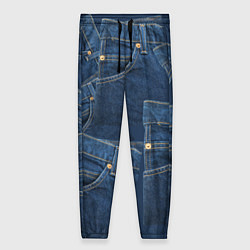 Брюки женские Джинсовка jeans, цвет: 3D-принт