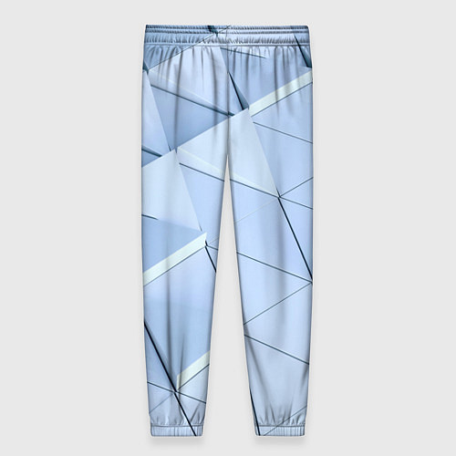 Женские брюки Паттерн из треугольников / 3D-принт – фото 2