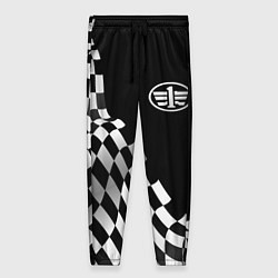 Брюки женские FAW racing flag, цвет: 3D-принт