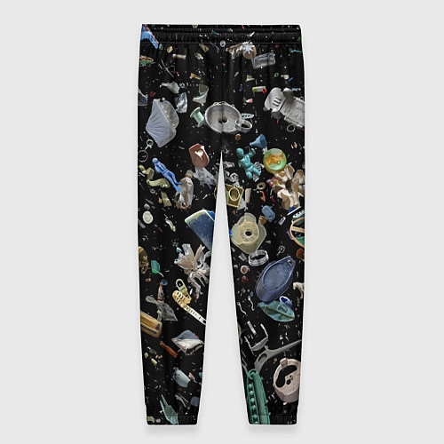 Женские брюки Пластиковый мусор - всякая всячина! / 3D-принт – фото 2