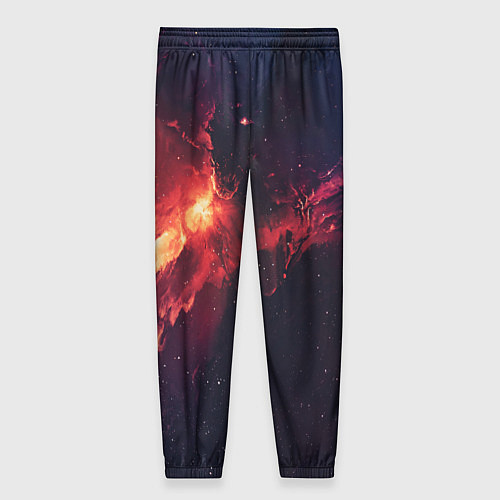 Женские брюки Красивая космическая туманность / 3D-принт – фото 2