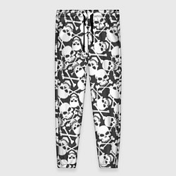 Женские брюки Череп с ноздрями