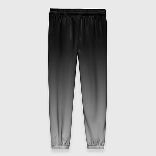 Женские брюки Серый градиент / 3D-принт – фото 2